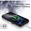 image:imageJETech Case for iPhone 16 Pro Desert Titanium  Solid Color Matte TPU Frame Scratch Resistant Clear Back Phone CoverBlack
