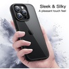 image:imageJETech Case for iPhone 16 Pro Max Desert Titanium  Solid Color Matte TPU Frame Scratch Resistant Clear Back Phone CoverBlack
