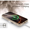 image:imageJETech Case for iPhone 16 Pro Max Desert Titanium  Solid Color Matte TPU Frame Scratch Resistant Clear Back Phone CoverDesert Titanium