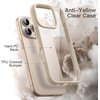 image:imageJETech Case for iPhone 16 Pro Max Desert Titanium  Solid Color Matte TPU Frame Scratch Resistant Clear Back Phone CoverDesert Titanium