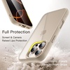 image:imageJETech Case for iPhone 16 Pro Max Desert Titanium  Solid Color Matte TPU Frame Scratch Resistant Clear Back Phone CoverDesert Titanium