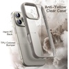 image:imageJETech Case for iPhone 16 Pro Max Desert Titanium  Solid Color Matte TPU Frame Scratch Resistant Clear Back Phone CoverNatural Titanium