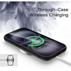 image:imageJETech Case for iPhone 16 Teal  Solid Color Matte TPU Frame Scratch Resistant Clear Back Phone CoverBlack