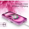 image:imageJETech Case for iPhone 16 Teal  Solid Color Matte TPU Frame Scratch Resistant Clear Back Phone CoverPink