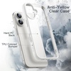 image:imageJETech Case for iPhone 16 Teal  Solid Color Matte TPU Frame Scratch Resistant Clear Back Phone CoverWhite