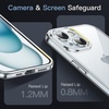 image:imageJETech Clear Case for iPhone 15 AntiYellowing Clear  Camera Lens Protection Shockproof Precise Cutouts Scratch Resistant Phone CoverClear