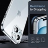image:imageJETech Clear Case for iPhone 15 AntiYellowing Clear  Camera Lens Protection Shockproof Precise Cutouts Scratch Resistant Phone CoverClear