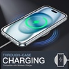 image:imageJETech Clear Case for iPhone 15 AntiYellowing Clear  Camera Lens Protection Shockproof Precise Cutouts Scratch Resistant Phone CoverClear