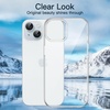 image:imageJETech Clear Case for iPhone 15 Clear  Slim Protection Soft TPU Transparent Design ShockproofClear