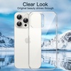 image:imageJETech Clear Case for iPhone 15 Pro Max Clear  Slim Protection Soft TPU Transparent Design ShockproofClear