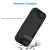 image:imageJETech Dockable Case for Nintendo Switch 2 Clear  Soft TPU Grip Cover for JoyCon Detachable Protective PC Back Shell AntiScratchBlack