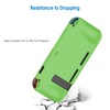 image:imageJETech Dockable Case for Nintendo Switch 2 Clear  Soft TPU Grip Cover for JoyCon Detachable Protective PC Back Shell AntiScratchGreen