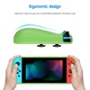 image:imageJETech Dockable Case for Nintendo Switch 2 Clear  Soft TPU Grip Cover for JoyCon Detachable Protective PC Back Shell AntiScratchGreen
