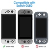 image:imageJETech Dockable Case for Nintendo Switch 2 Clear  Soft TPU Grip Cover for JoyCon Detachable Protective PC Back Shell AntiScratchHD Clear