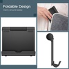 image:imageJETech Foldable Tablet Stand for 411 Tablets and Phones Silver  Adjustable Portable Desktop Holder Foldable Dock for iPadiPad ProAirMini Galaxy Tab A8A7 LiteA7S8S7 Kindle etcBlack