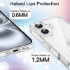 image:imageJETech Glitter Case for iPhone 16 Clear  Sparkly Glitter Design Shockproof Protection Clear Back Stylish LookClear