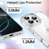 image:imageJETech Glitter Case for iPhone 16 Pro Max Clear  Sparkly Glitter Design Shockproof Protection Clear Back Stylish LookClear