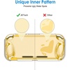 image:imageJETech Grip Case for Nintendo Switch Lite HD Clear  Ergonomic Grip Design ShockAbsorbing Protection AntiScratch Clear Back Slim Fit