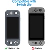 image:imageJETech Grip Case for Nintendo Switch Lite HD Clear  Ergonomic Grip Design ShockAbsorbing Protection AntiScratch Clear Back Slim Fit
