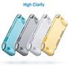 image:imageJETech Grip Case for Nintendo Switch Lite HD Clear  Ergonomic Grip Design ShockAbsorbing Protection AntiScratch Clear Back Slim Fit