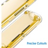 image:imageJETech Grip Case for Nintendo Switch Lite HD Clear  Ergonomic Grip Design ShockAbsorbing Protection AntiScratch Clear Back Slim Fit