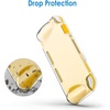 image:imageJETech Grip Case for Nintendo Switch Lite HD Clear  Ergonomic Grip Design ShockAbsorbing Protection AntiScratch Clear Back Slim Fit