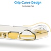 image:imageJETech Grip Case for Nintendo Switch Lite HD Clear  Ergonomic Grip Design ShockAbsorbing Protection AntiScratch Clear Back Slim Fit