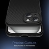 image:imageJETech Grip Case for iPhone 15 Black  Ergonomic Hold Camera Lens Protection Soft TPU Design Shockproof ProtectionBlack