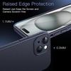 image:imageJETech Grip Case for iPhone 15 Black  Ergonomic Hold Camera Lens Protection Soft TPU Design Shockproof ProtectionDark Blue