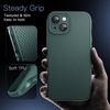 image:imageJETech Grip Case for iPhone 15 Black  Ergonomic Hold Camera Lens Protection Soft TPU Design Shockproof ProtectionMidnight Green