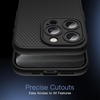 image:imageJETech Grip Case for iPhone 15 Pro Black Titanium  Ergonomic Hold Camera Lens Protection Soft TPU Design Shockproof ProtectionBlack Titanium