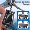 image:imageJETech IPX8 Waterproof Phone Pouch Dry Bag BlackBlack 2Pack  Touchscreen Compatible Fits up to 72 for iPhone 17e17161514 Series for Galaxy S26S25 Ultra for Pixel 10 SeriesBlackBlack