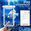 image:imageJETech IPX8 Waterproof Phone Pouch Dry Bag BlackBlack 2Pack  Touchscreen Compatible Fits up to 72 for iPhone 17e17161514 Series for Galaxy S26S25 Ultra for Pixel 10 SeriesBlackClear