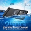image:imageJETech IPX8 Waterproof Phone Pouch Floating Dry Bag Black 2Pack  Touchscreen Compatible Fits up to 7 for iPhone 17e17161514 Series for Galaxy S26S25 Ultra for Pixel 10 Series