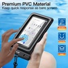 image:imageJETech IPX8 Waterproof Phone Pouch Floating Dry Bag Black 2Pack  Touchscreen Compatible Fits up to 7 for iPhone 17e17161514 Series for Galaxy S26S25 Ultra for Pixel 10 Series