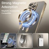 image:imageJETech Magnetic Case for iPhone 15 Pro 61Inch Compatible with MagSafe Camera Lens Full Protection Shockproof Soft TPU Electroplated Phone Cover Natural TitaniumNatural Titanium