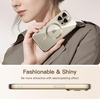 image:imageJETech Magnetic Case for iPhone 15 Pro Gold  Compatible with MagSafe Camera Lens Protection Electroplated TPU Frame Shockproof ProtectionGold
