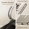 image:imageJETech Magnetic Case for iPhone 15 Pro Gold  Compatible with MagSafe Camera Lens Protection Electroplated TPU Frame Shockproof ProtectionNatural Titanium