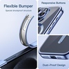 image:imageJETech Magnetic Case for iPhone 15 Pro Gold  Compatible with MagSafe Camera Lens Protection Electroplated TPU Frame Shockproof ProtectionSierra Blue