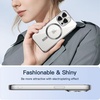 image:imageJETech Magnetic Case for iPhone 15 Pro Gold  Compatible with MagSafe Camera Lens Protection Electroplated TPU Frame Shockproof ProtectionSilver