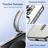 image:imageJETech Magnetic Case for iPhone 15 Pro Gold  Compatible with MagSafe Camera Lens Protection Electroplated TPU Frame Shockproof ProtectionSilver