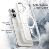 image:imageJETech Magnetic Case for iPhone 16 Plus Ultramarine  Compatible with MagSafe Solid Color Matte TPU Frame Clear Back Shockproof BumperWhite