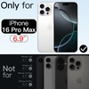 image:imageJETech Magnetic Case for iPhone 16 Pro Iridescent  Compatible with MagSafe Camera Control Button Colorful Translucent CoverIridescent