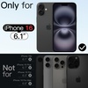 image:imageJETech Magnetic Case for iPhone 16 Pro Iridescent  Compatible with MagSafe Camera Control Button Colorful Translucent CoverIridescent Black
