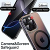 image:imageJETech Magnetic Case for iPhone 16 Pro Iridescent  Compatible with MagSafe Camera Control Button Colorful Translucent CoverIridescent Black