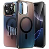 image:imageJETech Magnetic Case for iPhone 16 Pro Iridescent  Compatible with MagSafe Camera Control Button Colorful Translucent CoverIridescent Black