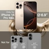 image:imageJETech Magnetic Case for iPhone 16 Pro Max Desert Titanium  Compatible with MagSafe Camera Lens Protection Electroplated TPU Frame Shockproof ProtectionDesert Titanium