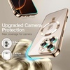 image:imageJETech Magnetic Case for iPhone 16 Pro Max Desert Titanium  Compatible with MagSafe Camera Lens Protection Electroplated TPU Frame Shockproof ProtectionDesert Titanium