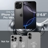 image:imageJETech Magnetic Case for iPhone 16 Pro Max Desert Titanium  Compatible with MagSafe Camera Lens Protection Electroplated TPU Frame Shockproof ProtectionBlack