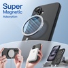 image:imageJETech Magnetic Matte Case for iPhone 16 Black  Compatible with MagSafe Translucent Frosted Soft TPU Cover AntiYellowing AntiFingerprint ShockproofBlack
